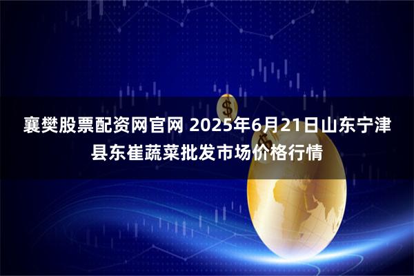 襄樊股票配资网官网 2025年6月21日山东宁津县东崔蔬菜批发市场价格行情